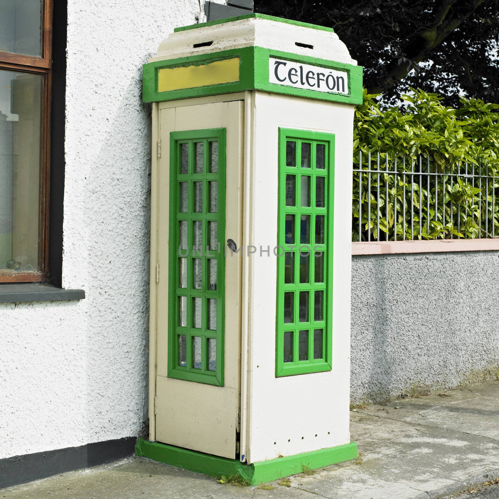 telephone booth, Malin, County Donegal, Ireland