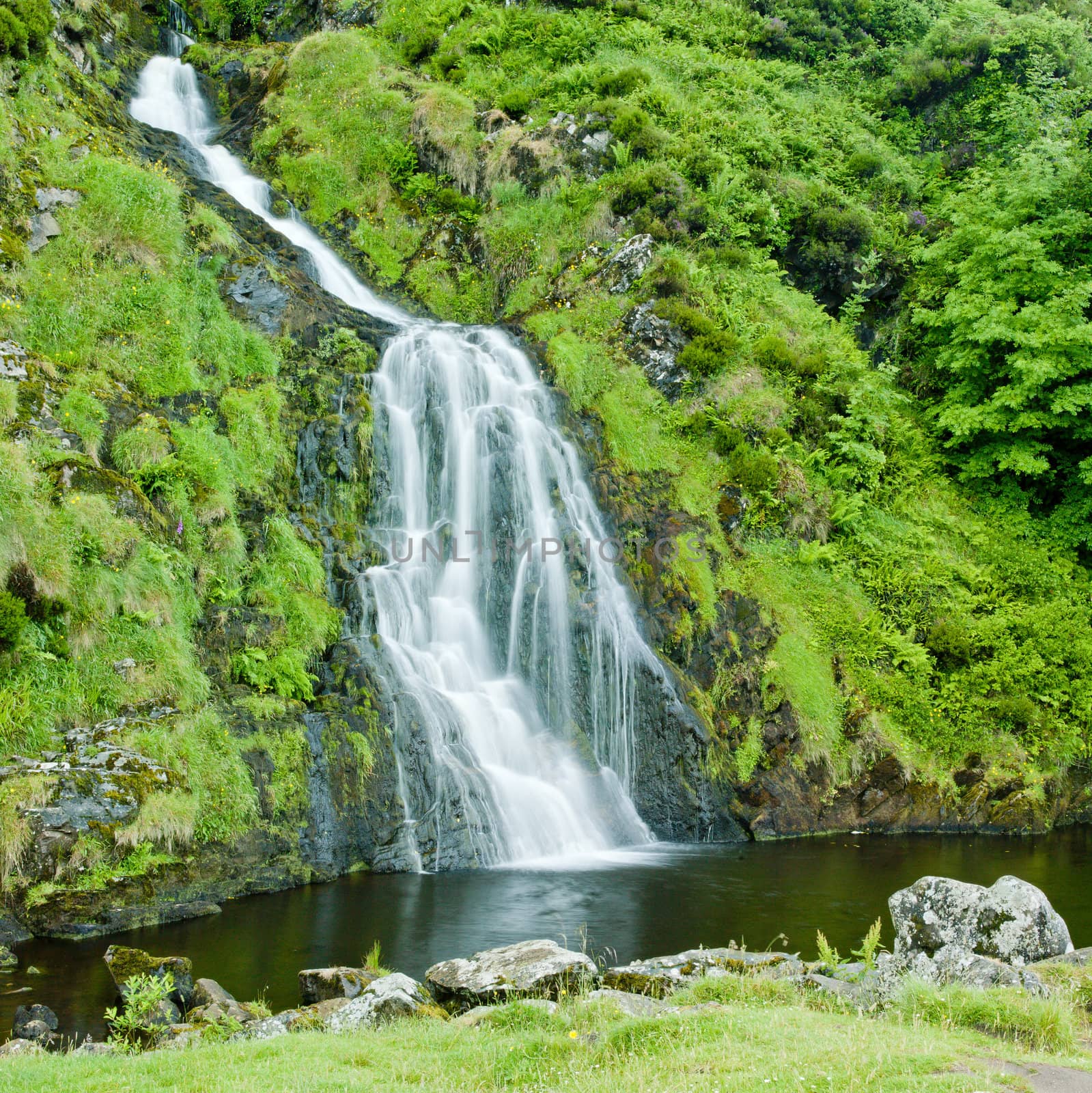 Assarancagh Waterfall, County Donegal, Ireland