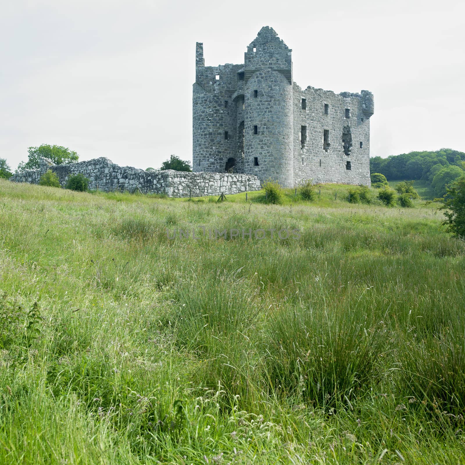 ruins of Monea Castle, County Fermanagh, Northern Ireland