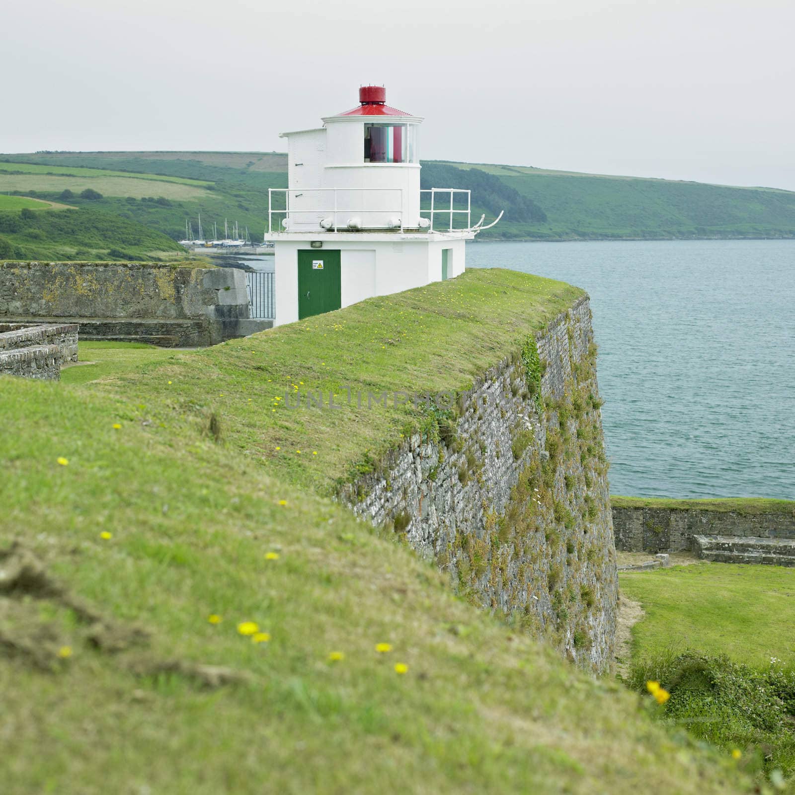 lighthouse, Charles Fort, County Cork, Ireland