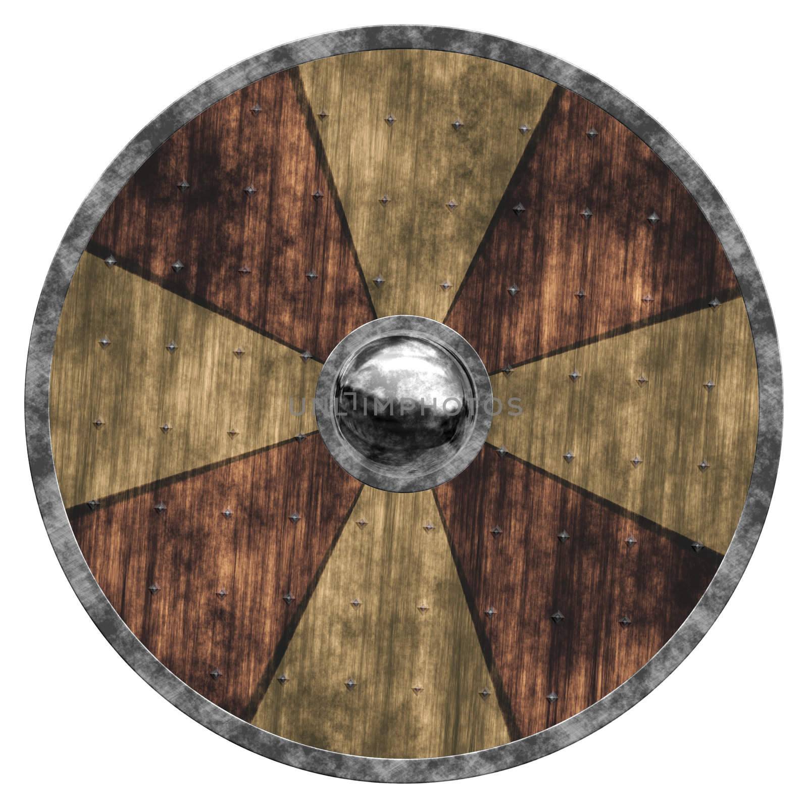 An illustration of a nice old shield