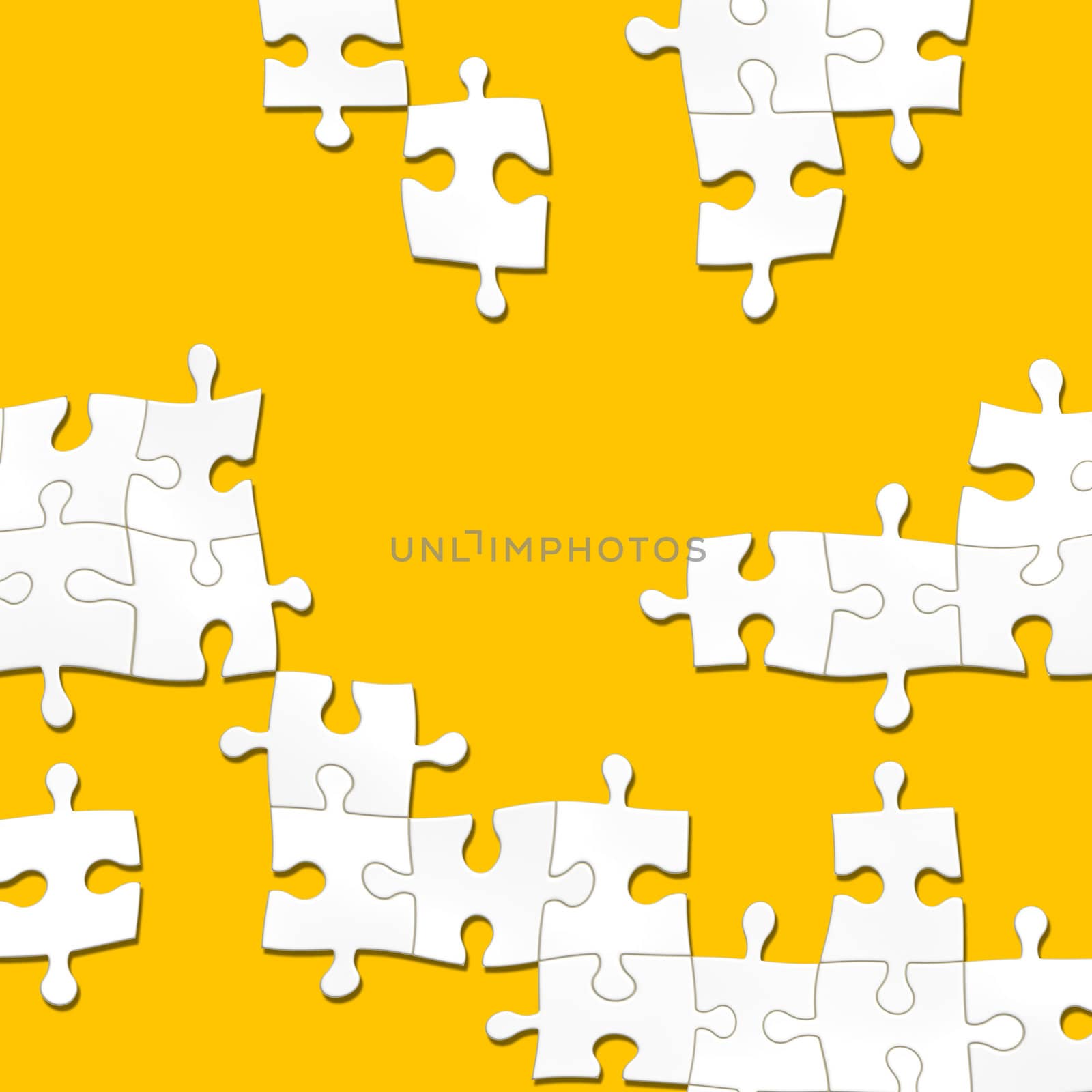 An illustration of a nice white puzzle texture