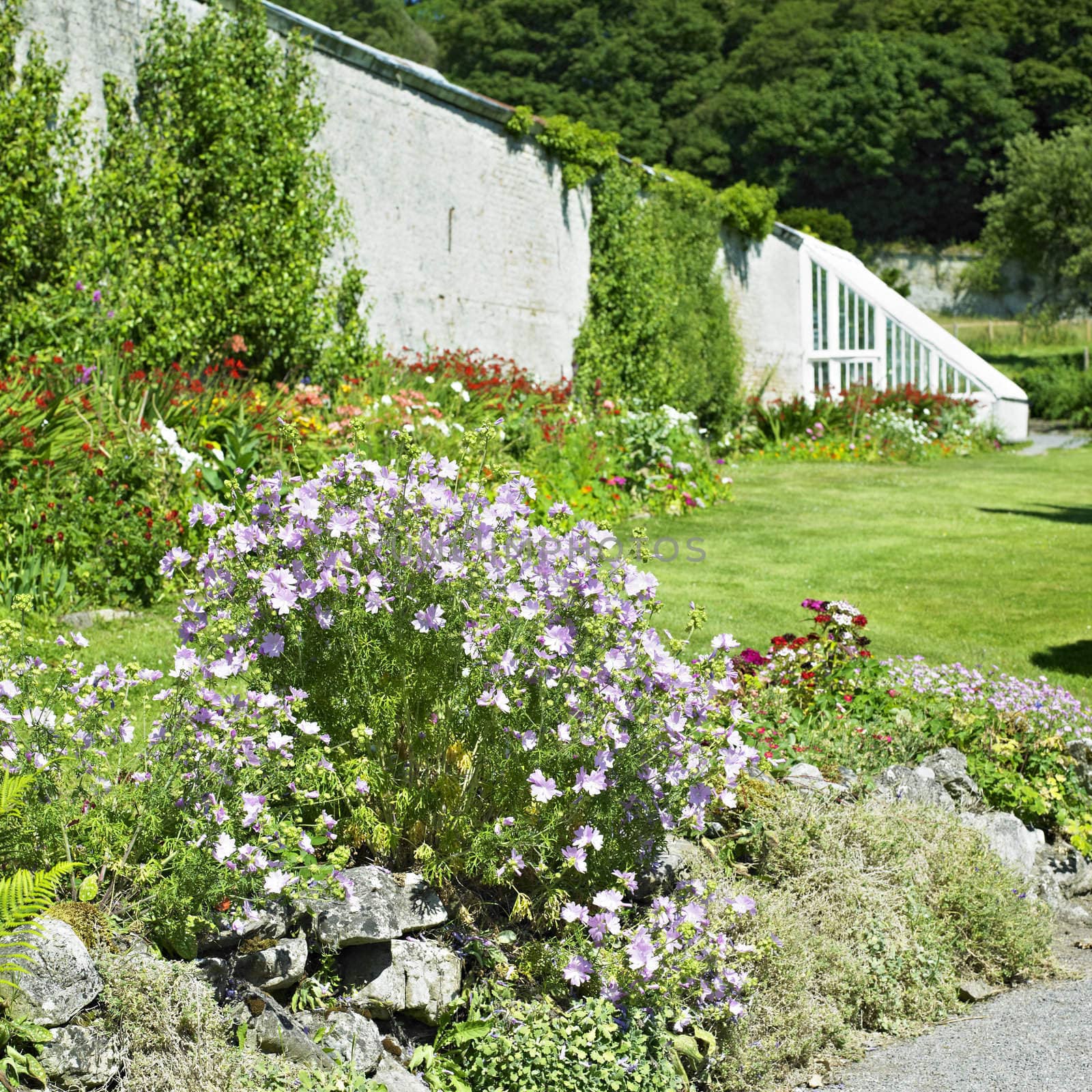 Tullynally Castle Gardens, County Westmeath, Ireland