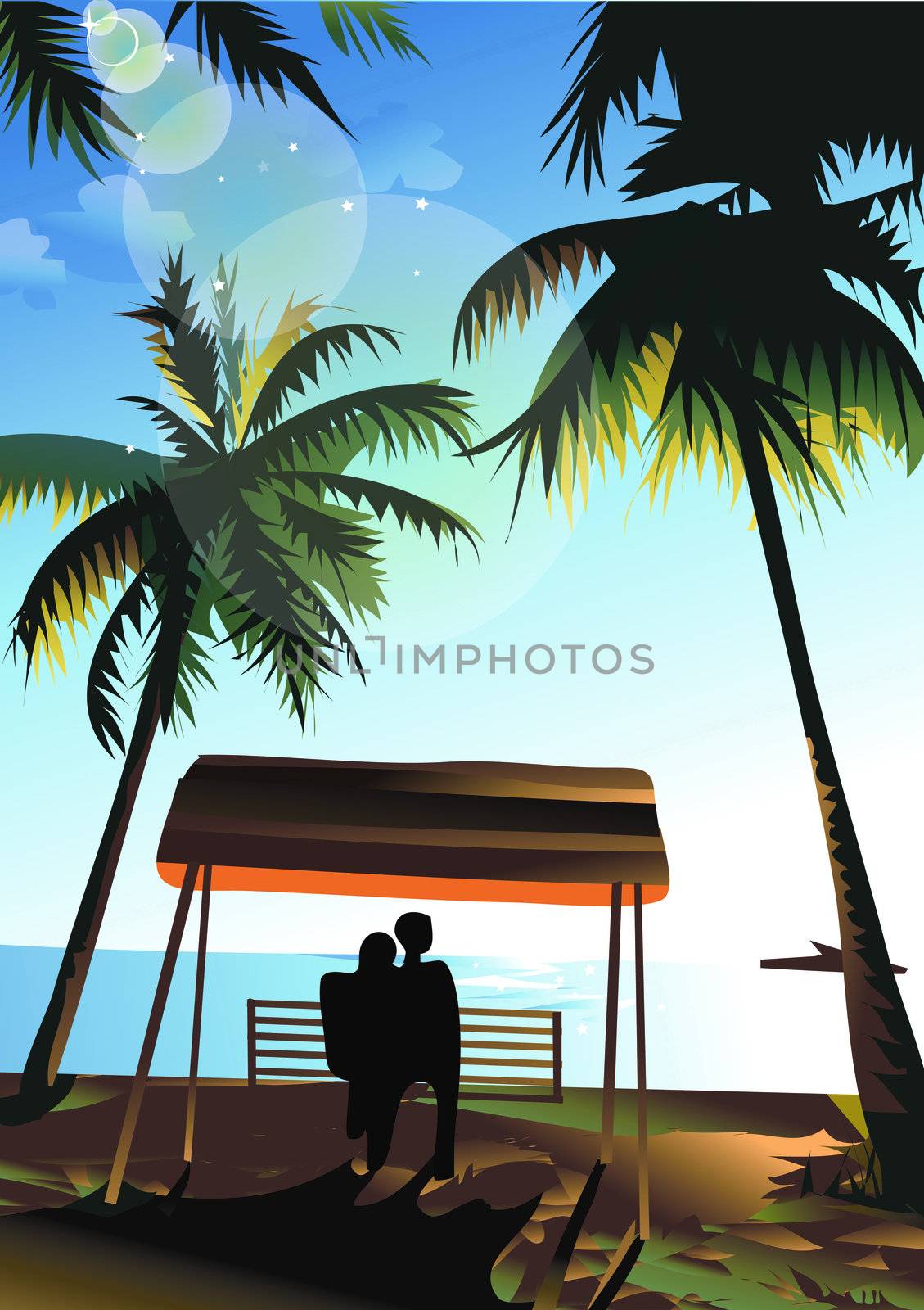 couples relaxing  Health & Beauty Concept