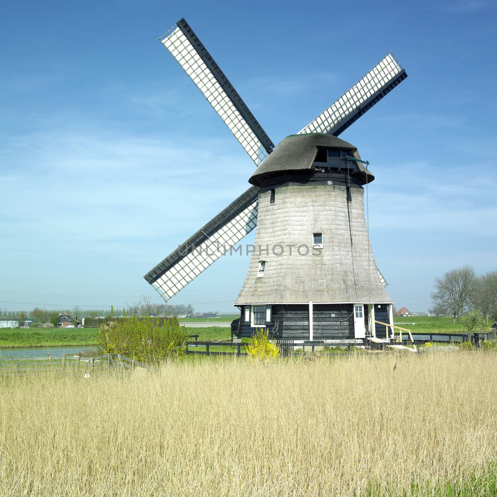 windmill near Rustenburg, Netherlands