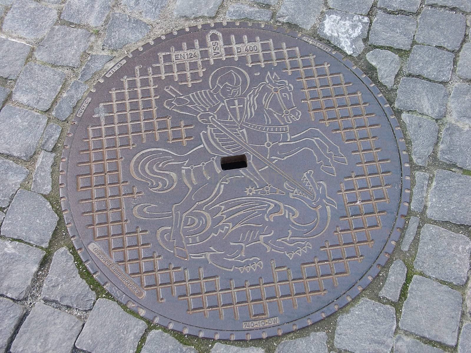 A manhole cover