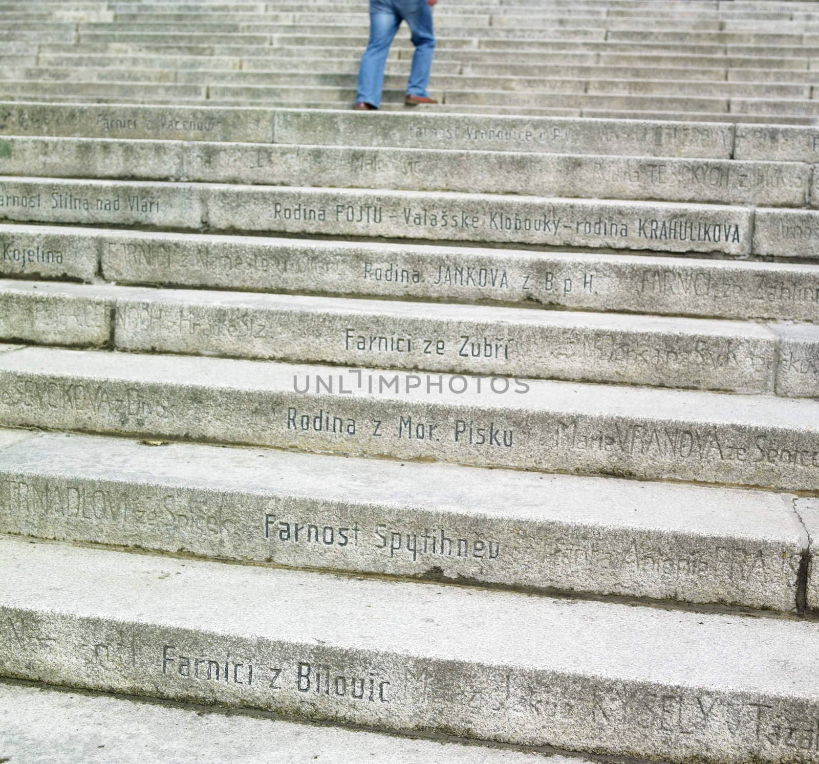 staircase, Hostyn, Czech Republic