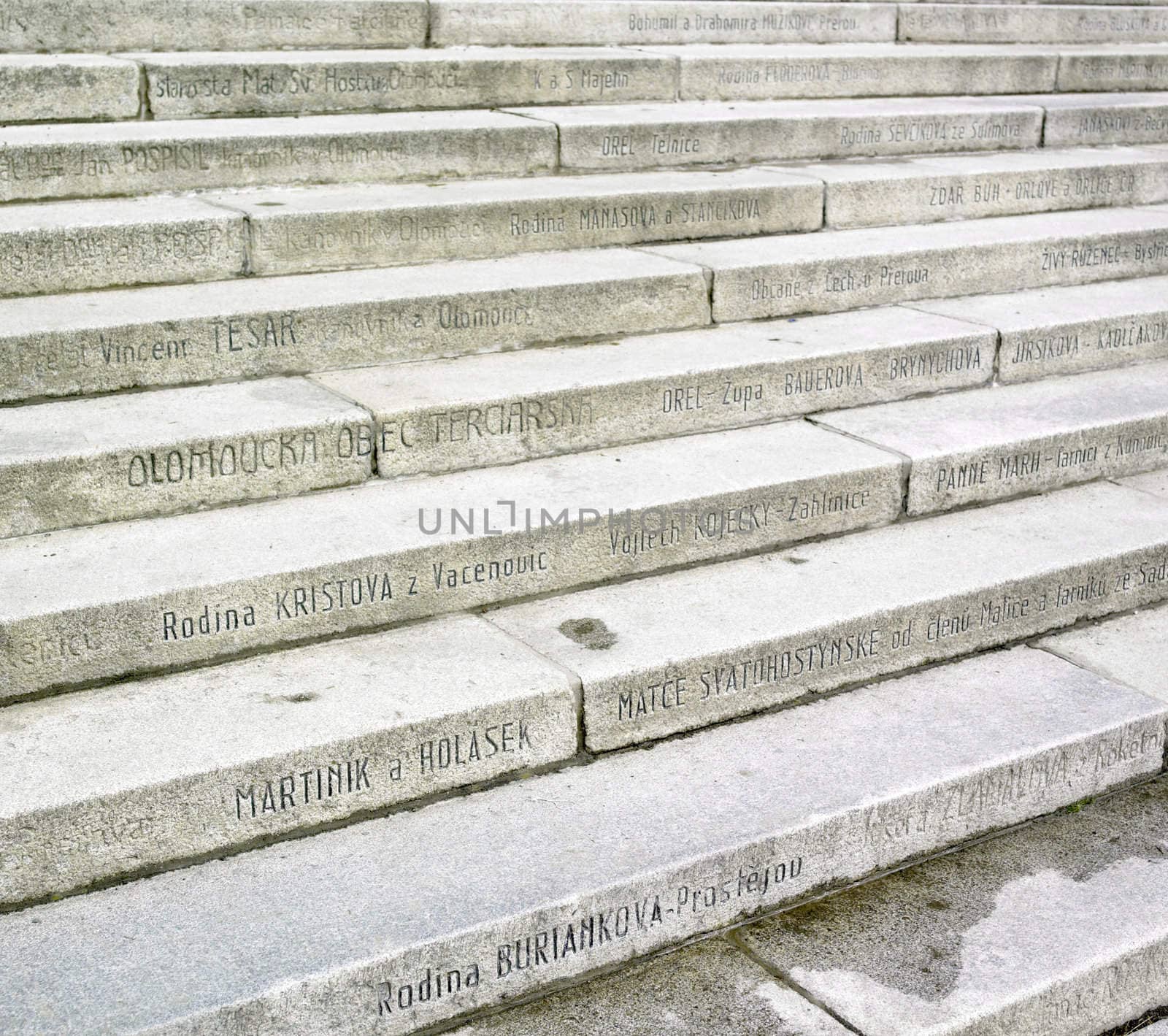 staircase, Hostyn, Czech Republic