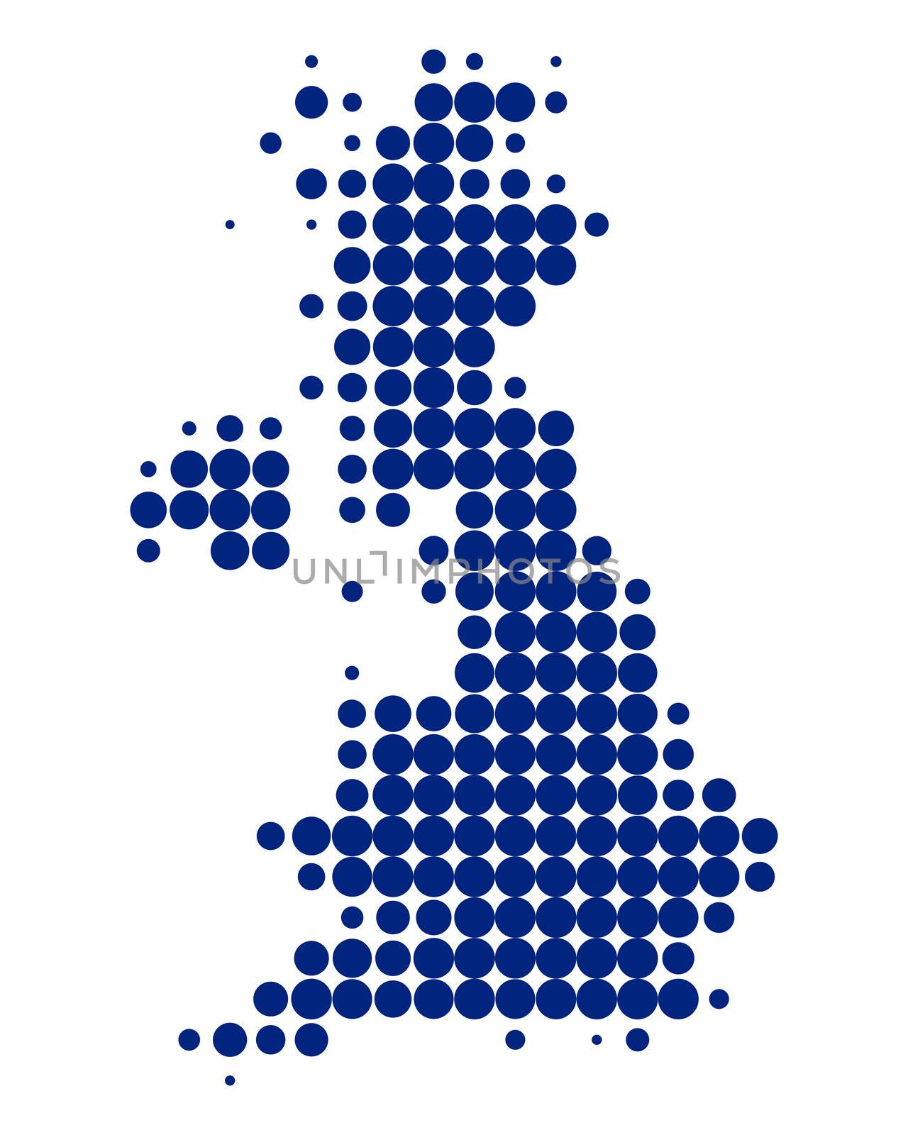 Map of Great Britain by rbiedermann