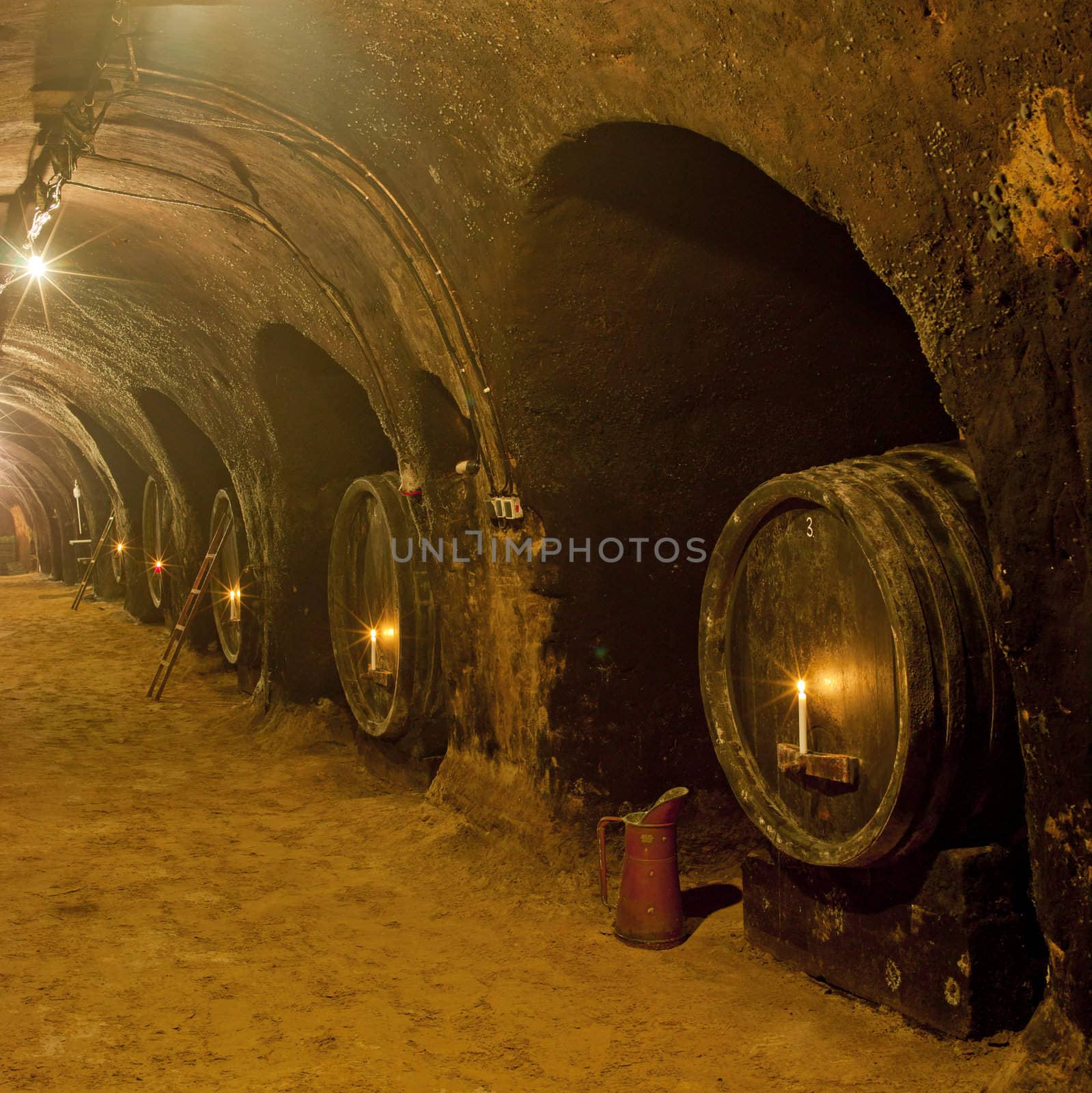 wine cellar, Winery of Oldrich Splichal and Jitka Splichalova, Novy Saldorf, Czech Republic