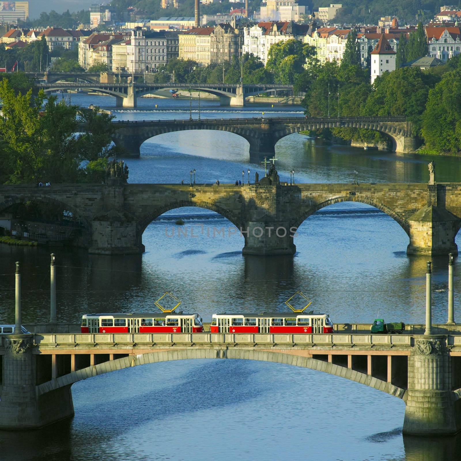 bridges, Prague, Czech Republic by phbcz