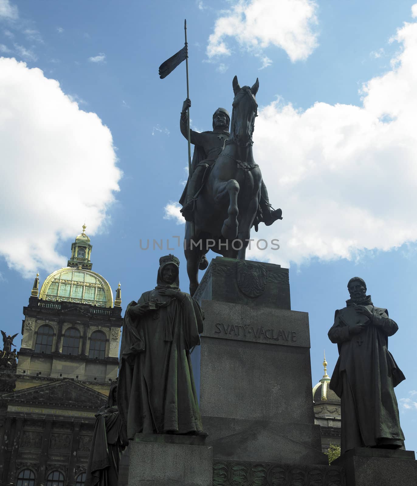 St. Wenceslaw statue, Prague, Czech Republic