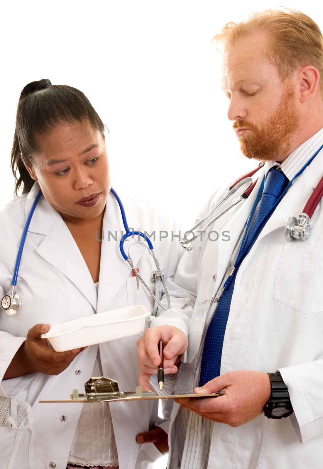 Doctors at work
