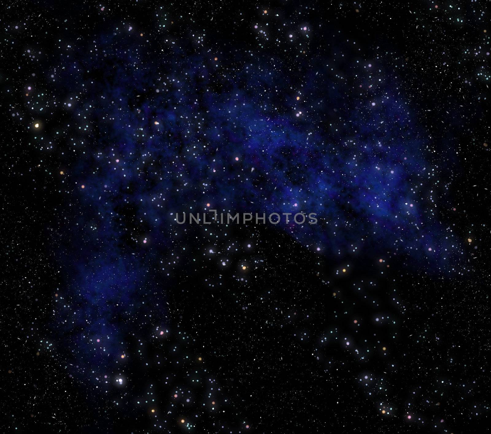 image of stars and nebula clouds in deep space 