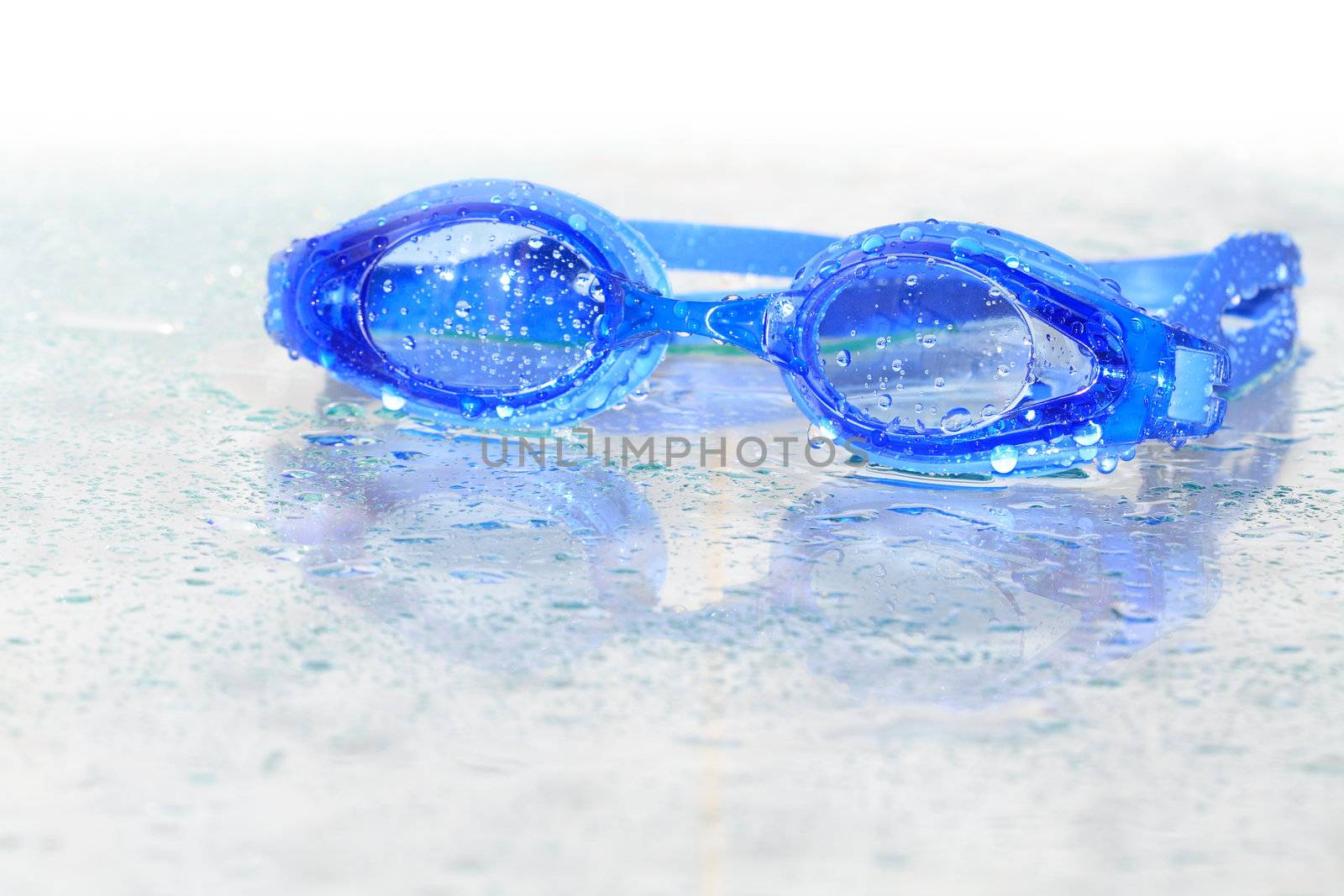 Wet Swimming Goggles by kvkirillov