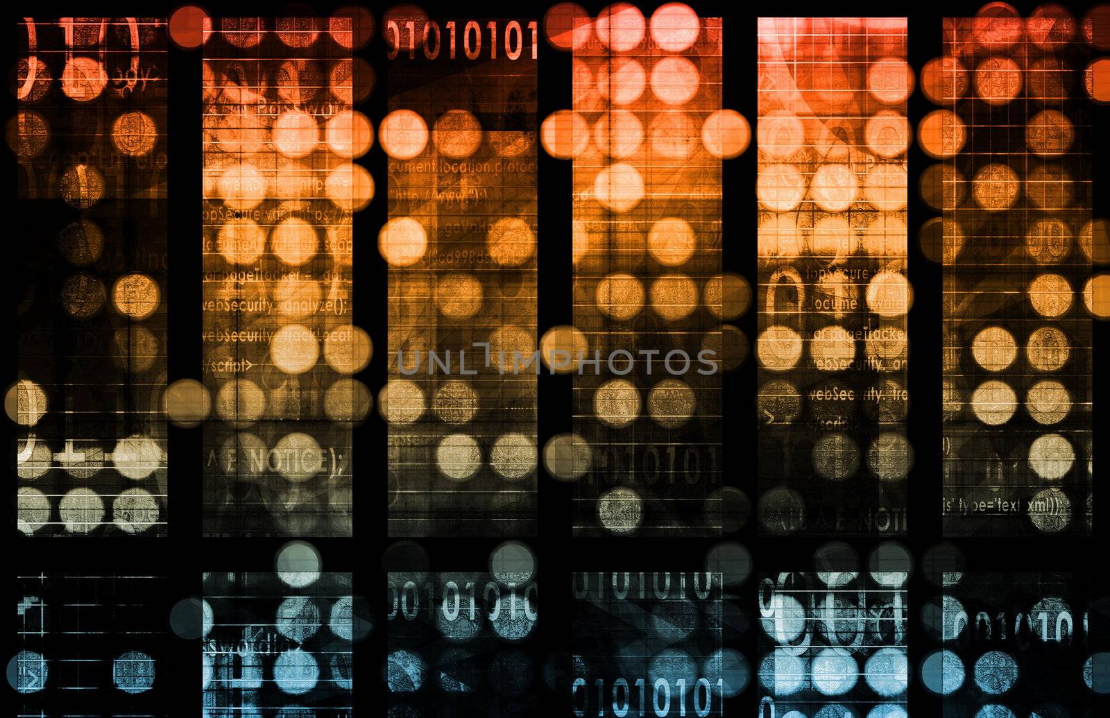 Futuristic Abstract as a Technology Background Art
