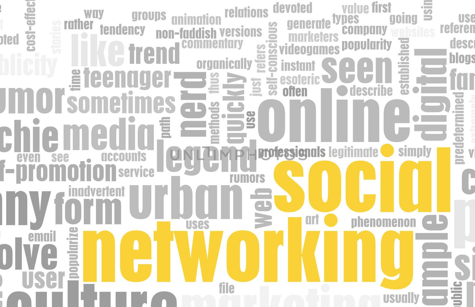 Social Networking Site Online Concept On Internet
