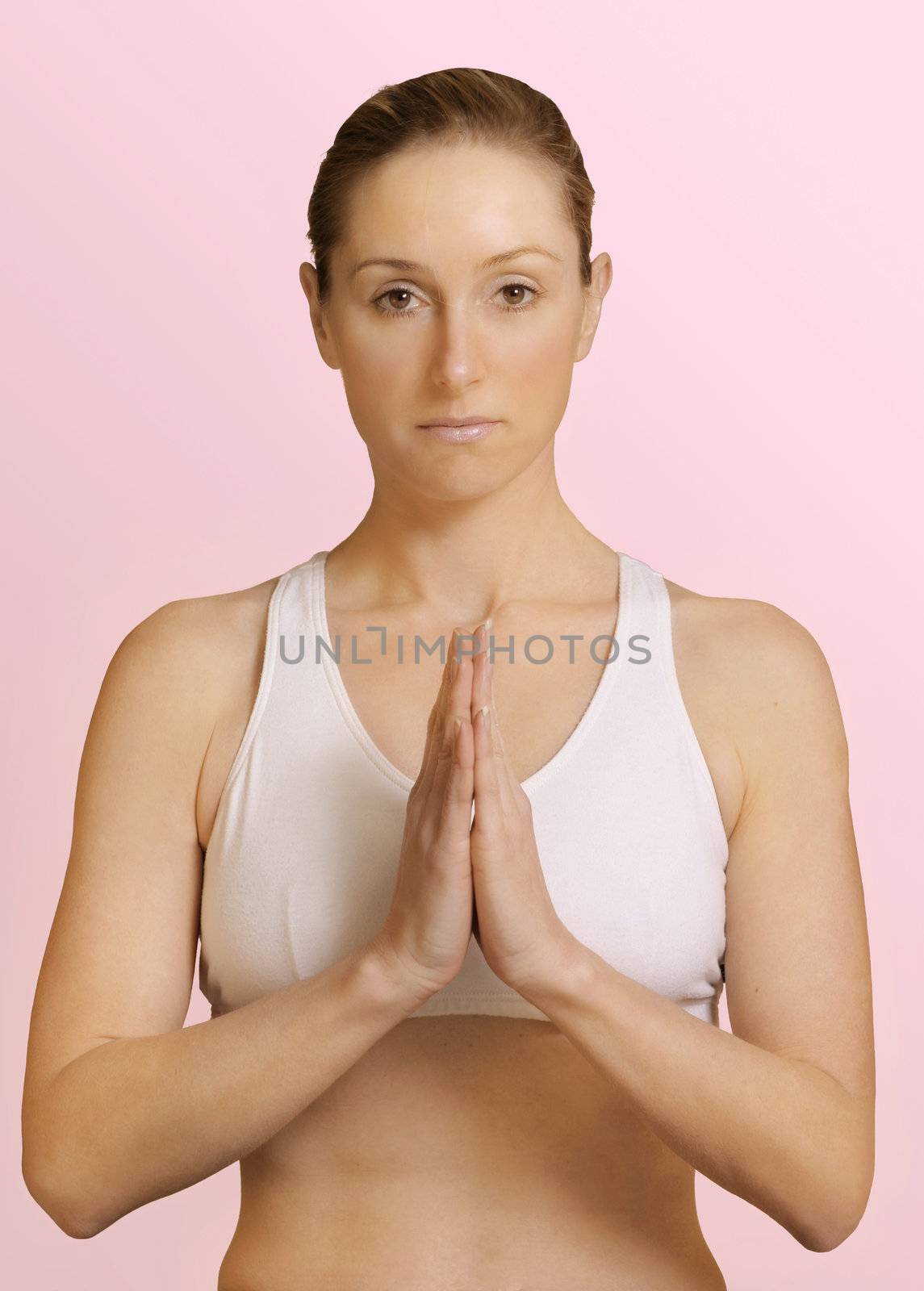 Anjali Mudra (Salutation Seal or Heart Seal)
This palms-together gesture completes an energetic circuit between the hands and the heart and harmonizes the two hemispheres of the brain

Seated postion.  Hands must be in front of the heart.
Reduces stress and anxiety 
Calms the brain 
Creates flexibility in the hands, fingers, wrists, and arms 
Opens the heart 
