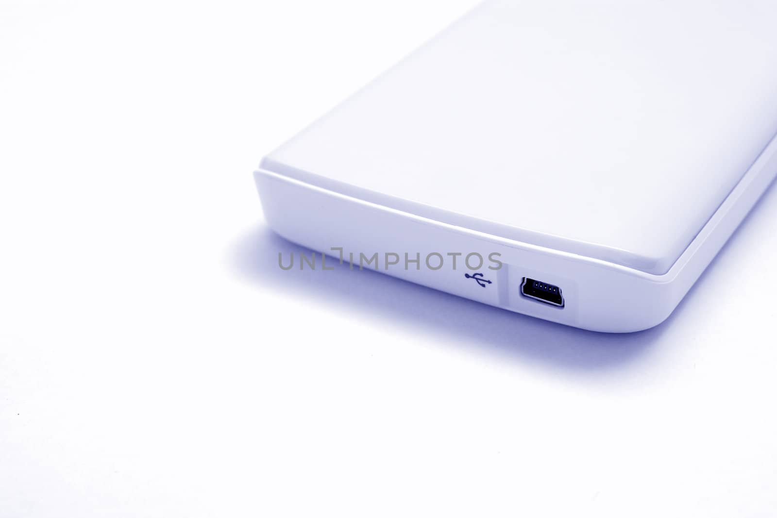 Part of portable external hard drive USB