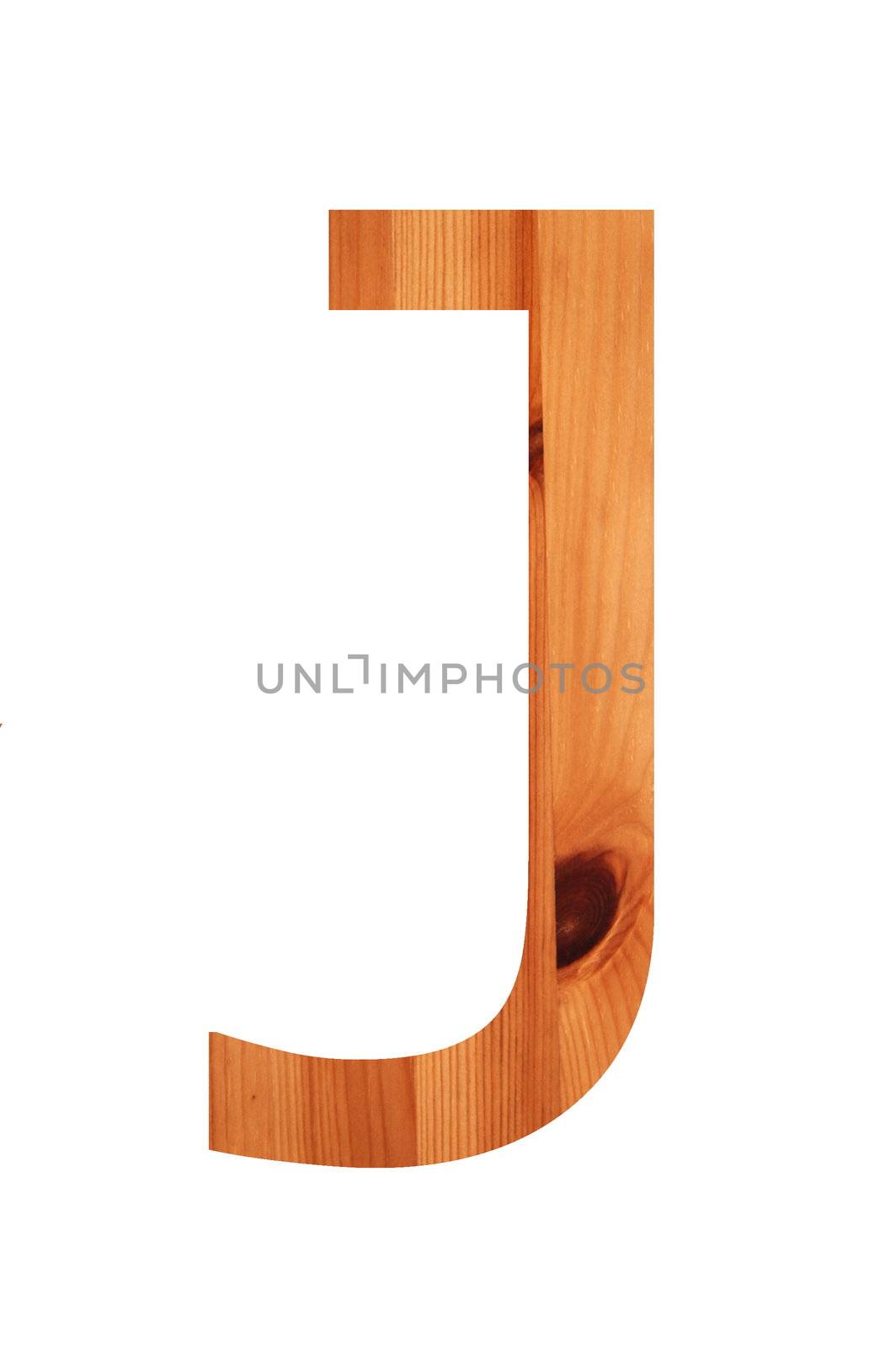 wood alphabet J by gunnar3000
