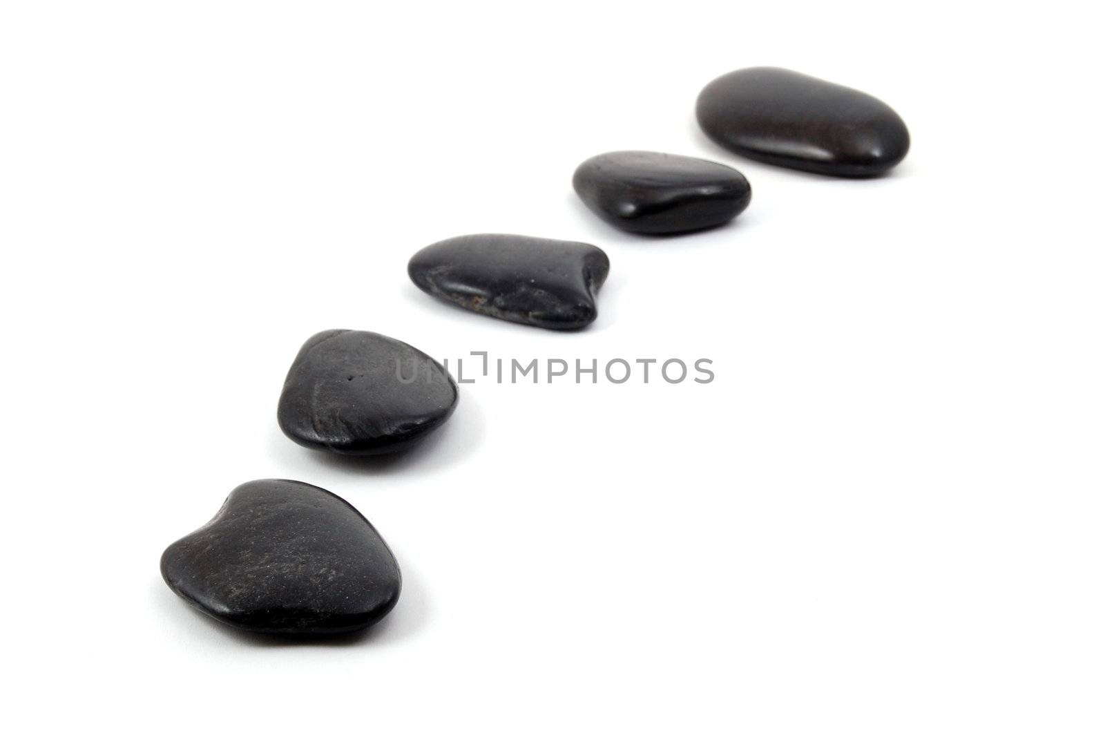 stones isolated on white background by gunnar3000