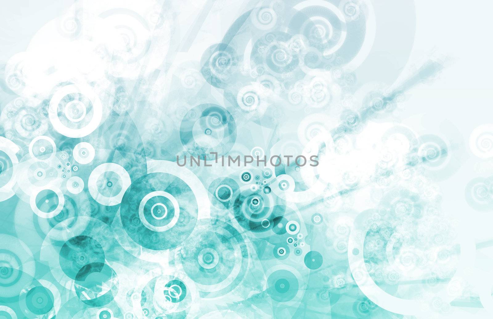 Trendy Colorful Digital as a Creative Abstract