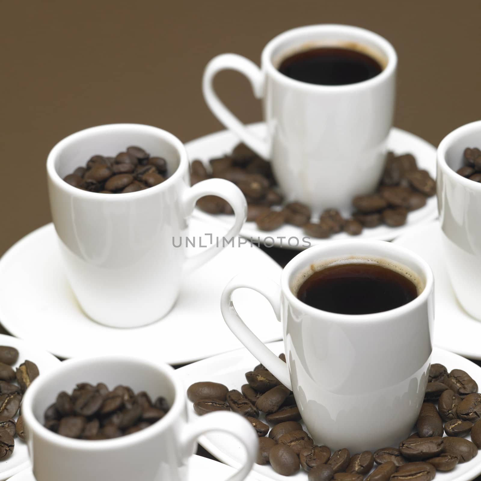 cups of coffee