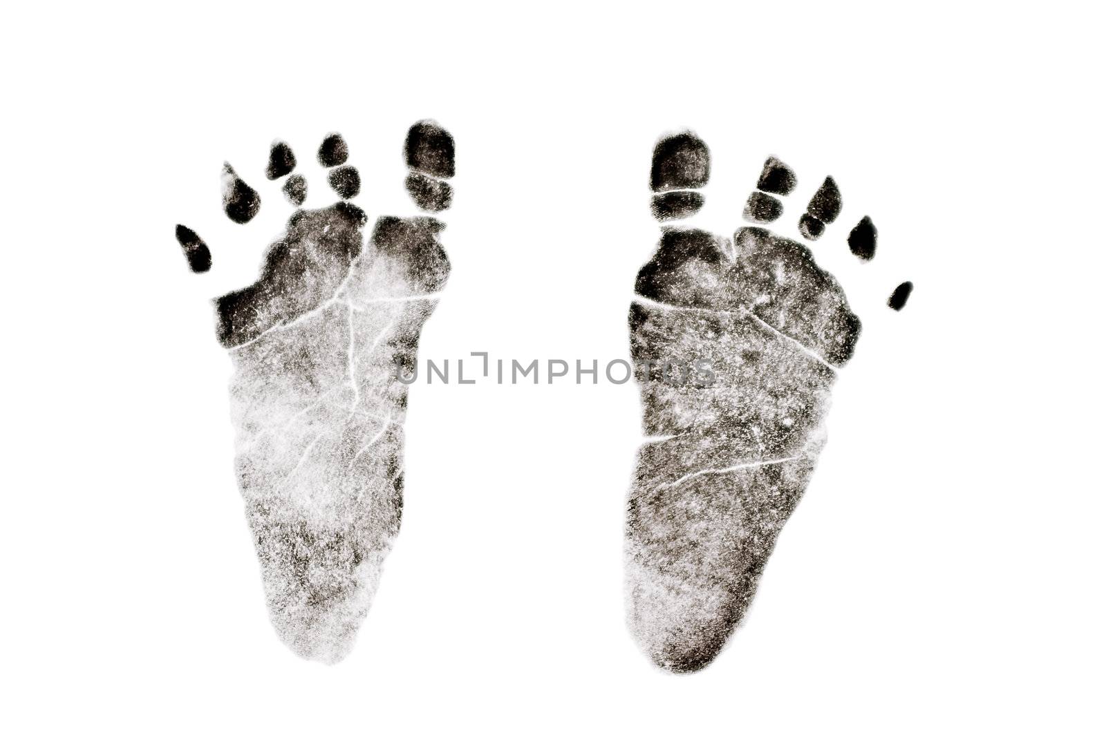 Newborn Feetprint by StephanieFrey