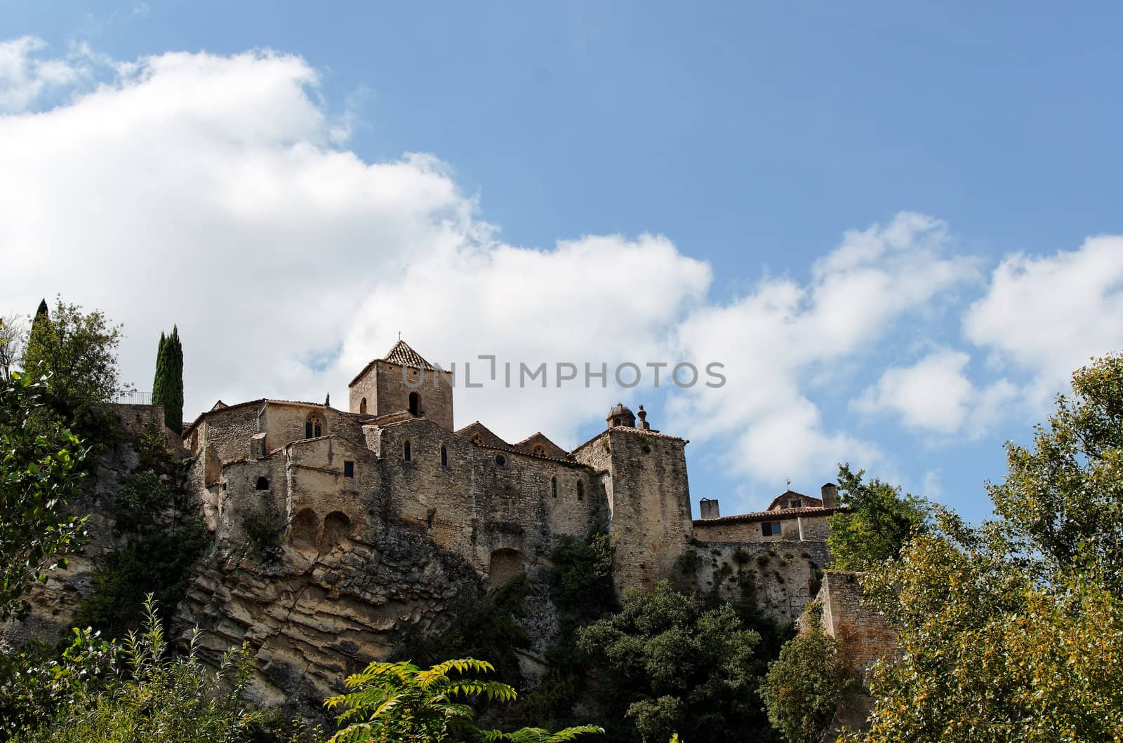 the aancient village of Vaison la Romaine in france