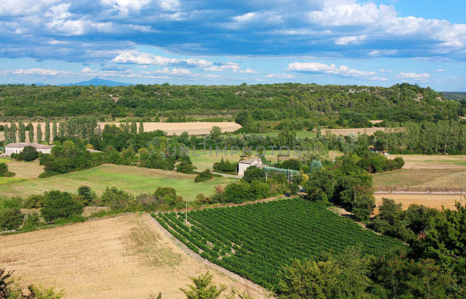 Landscape of Provence in South of France by TristanBM