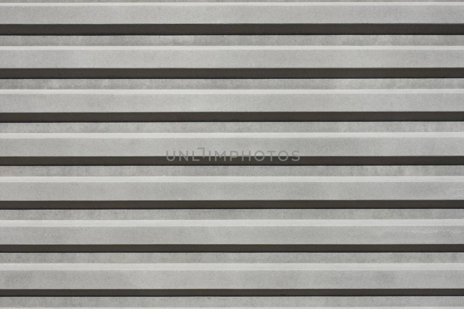 Closeup of Parallel Lines of a Concrete Wall