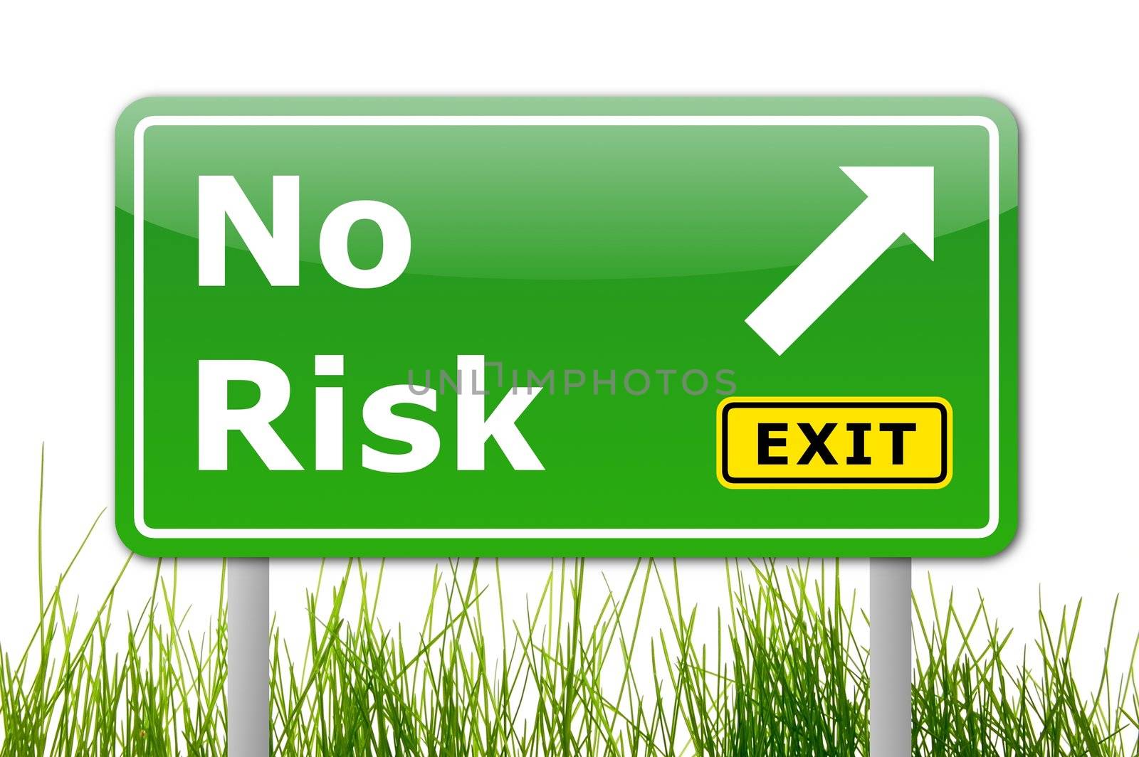 no risk concept for your financial investment