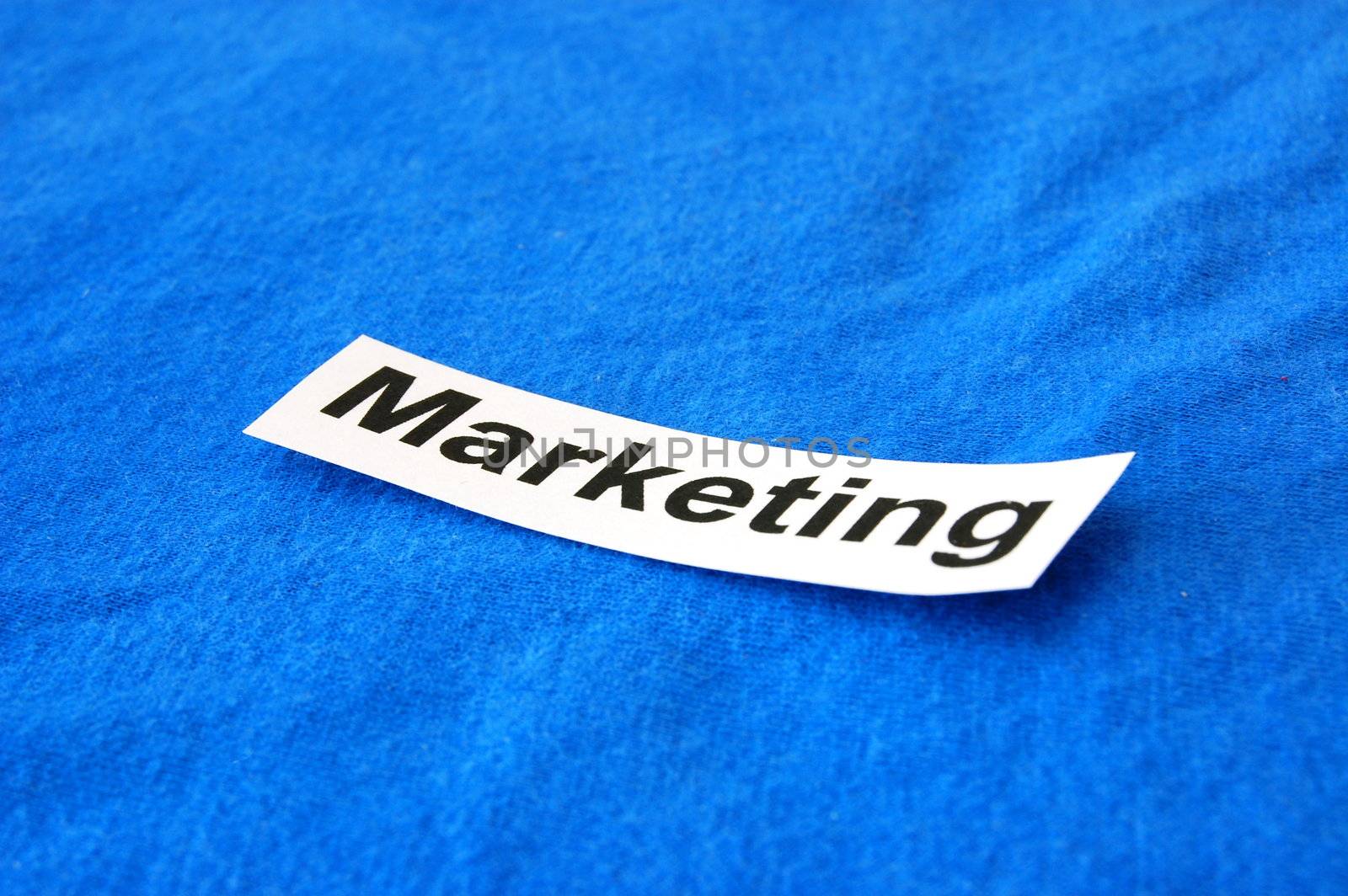 marketing business image with free space for text