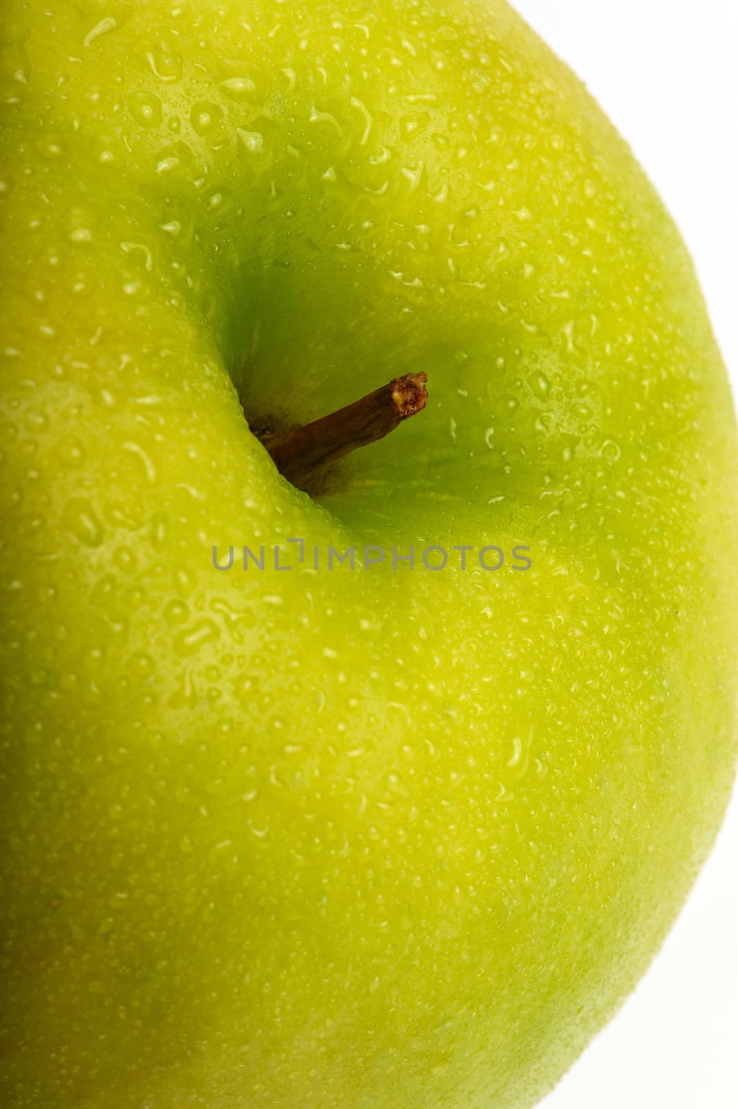 Green apple by Kamensky