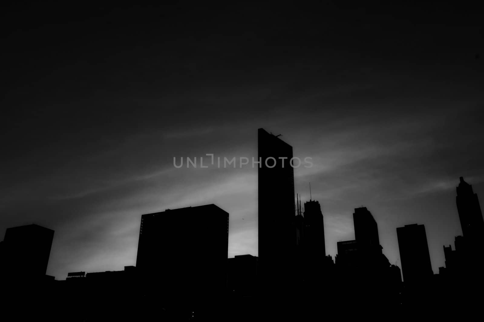 chicago silhouette by amandaols
