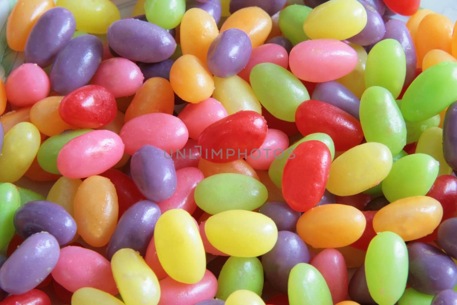 colorful jelly beans can be used as background
