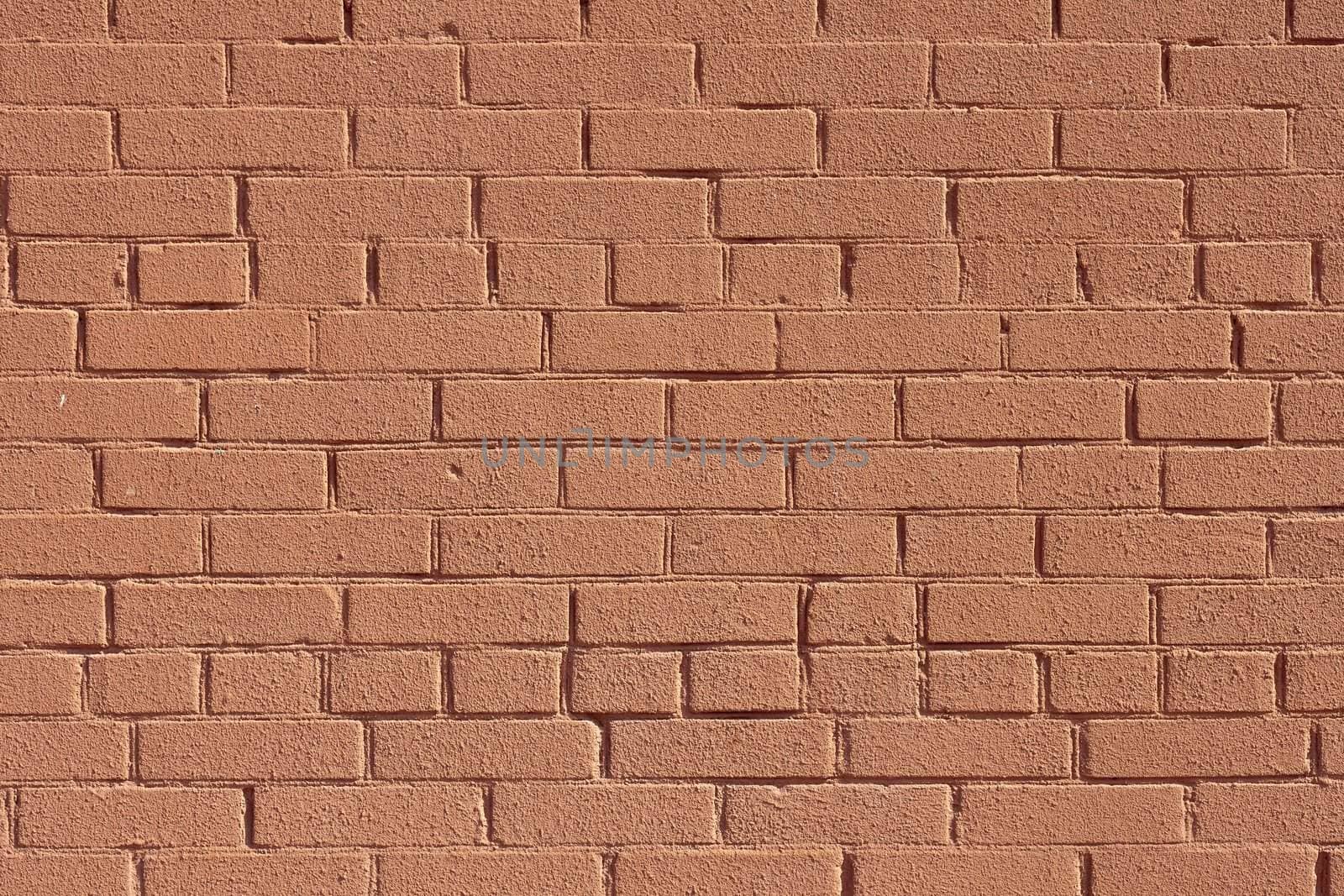 The Background with old red painted brick wall