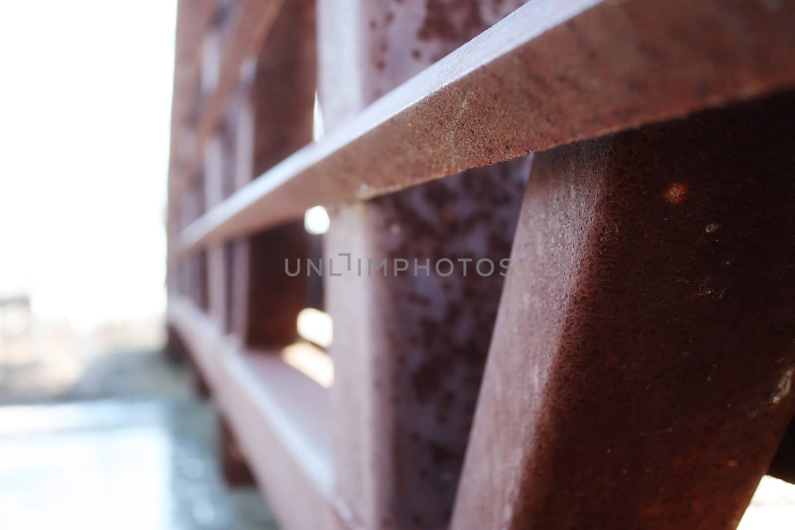 rusty bridge by amandaols