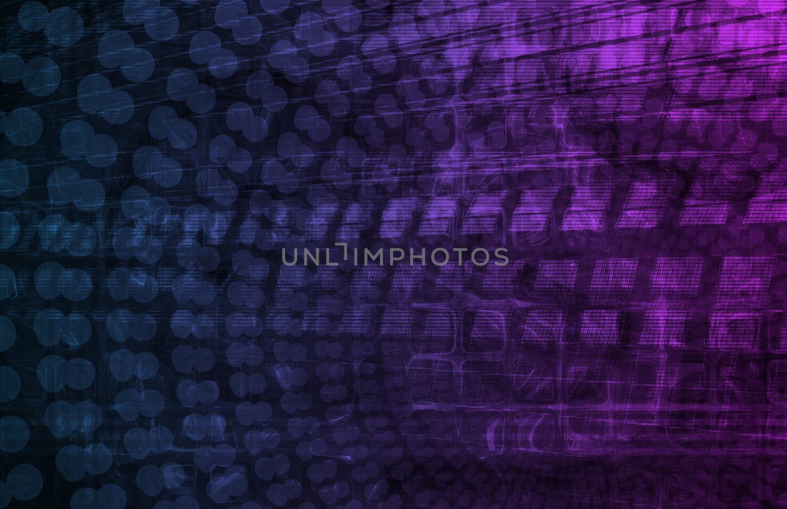 A Medical Science Technology as Art Background