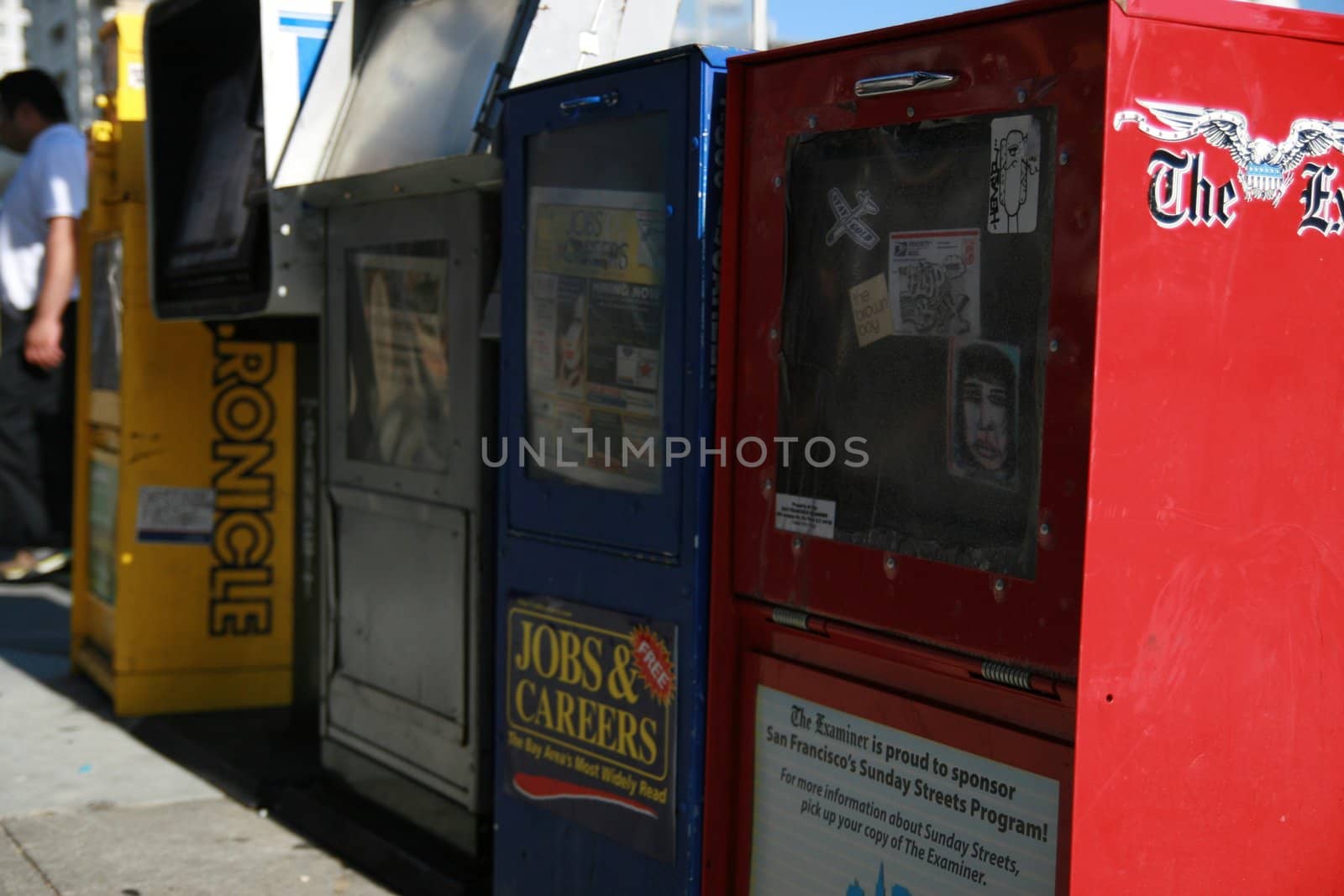 newspaper boxes by hokalong