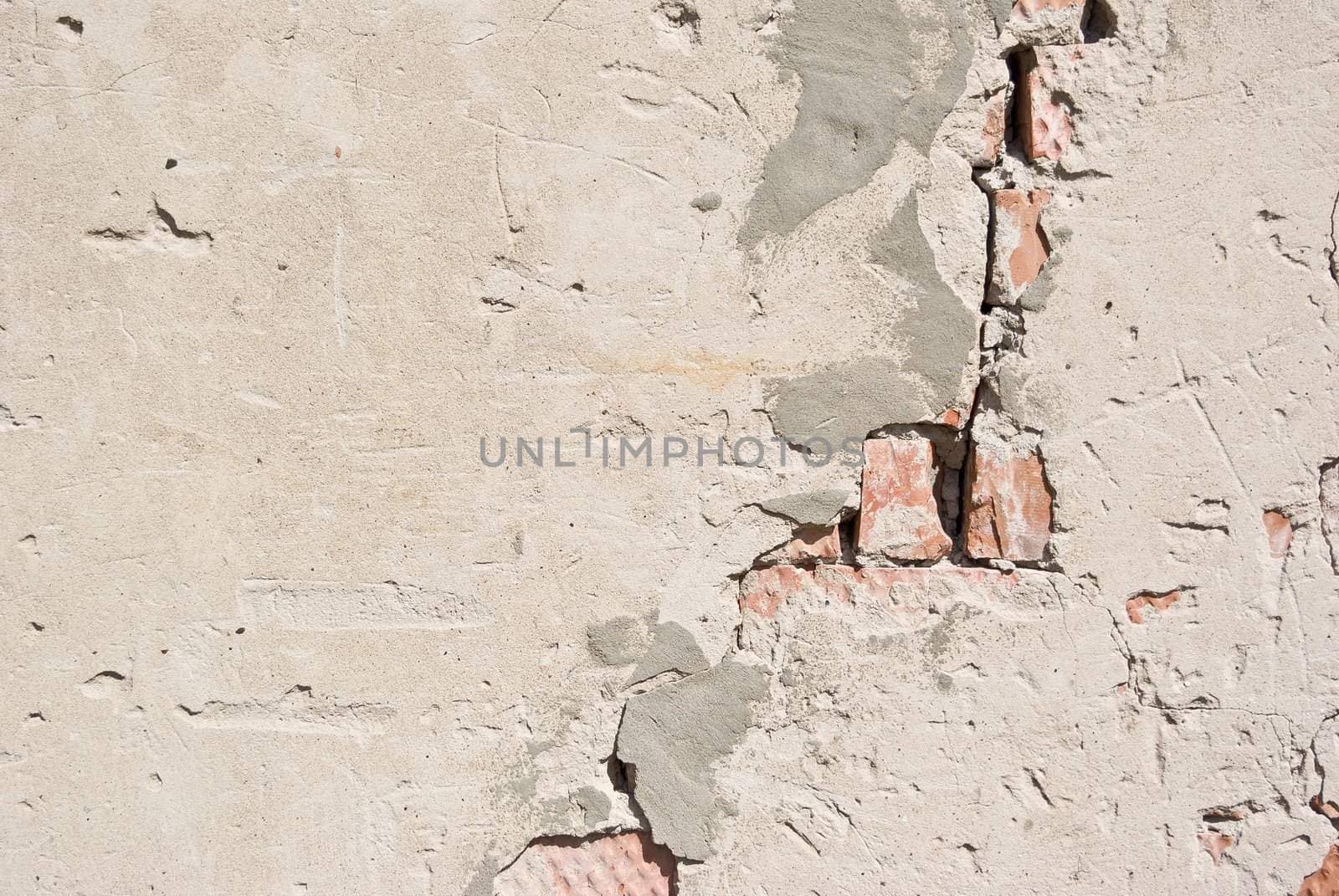 The Background from high detailed fragment stone wall