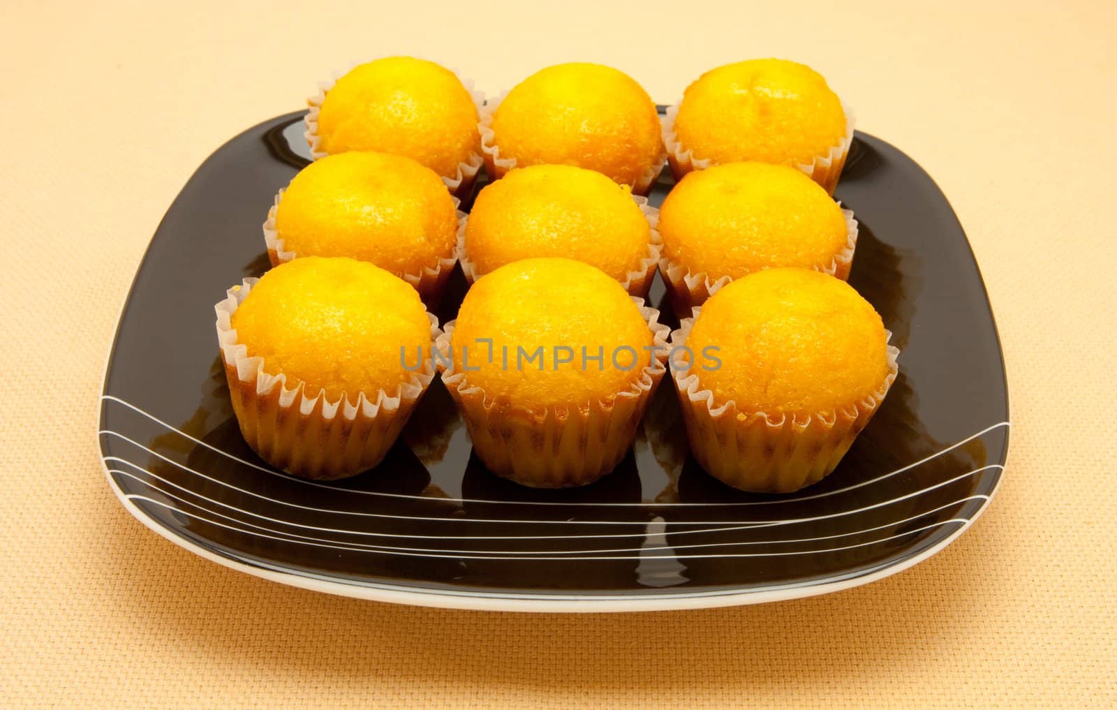 orange cakes