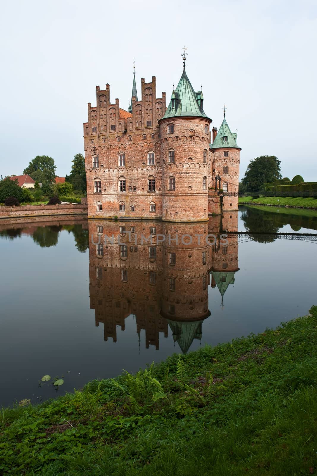 Egeskov castle Funen Denmark by Ronyzmbow