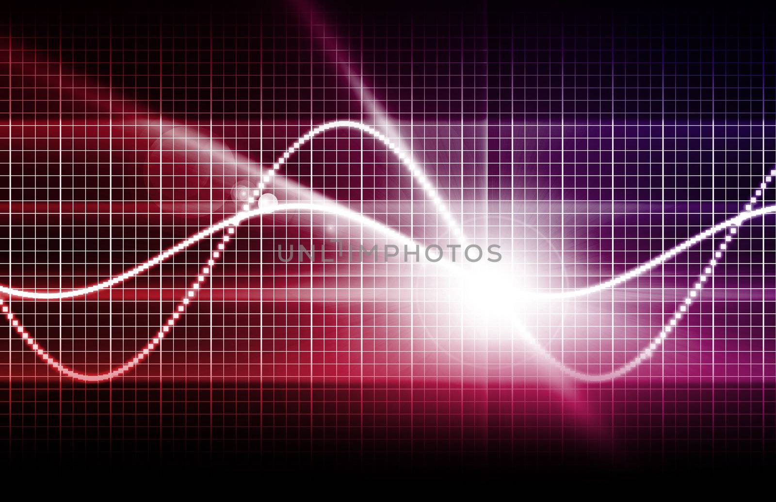Purple Telecommunications Industry with a World Map