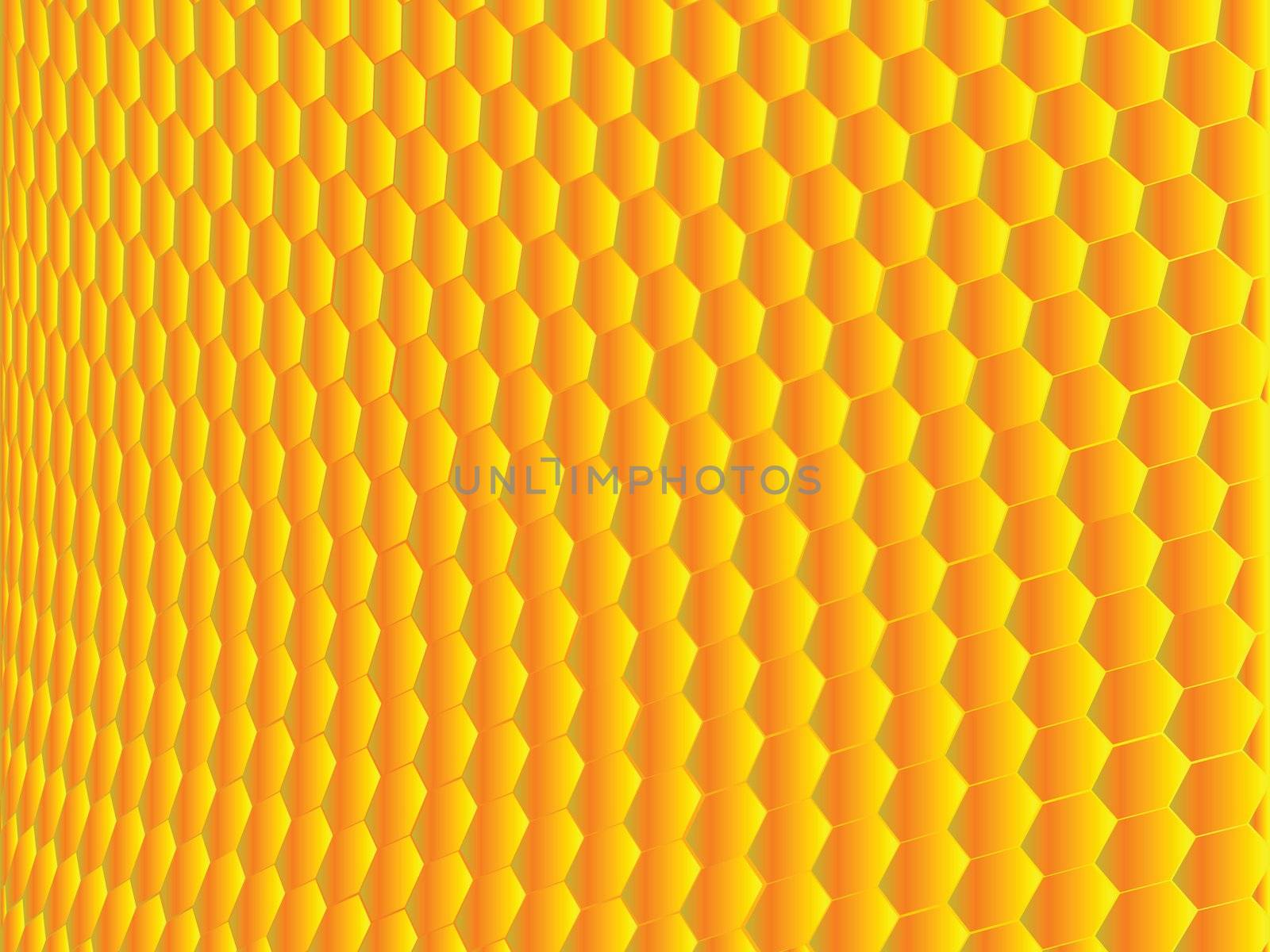 Stylized honeycomb texture