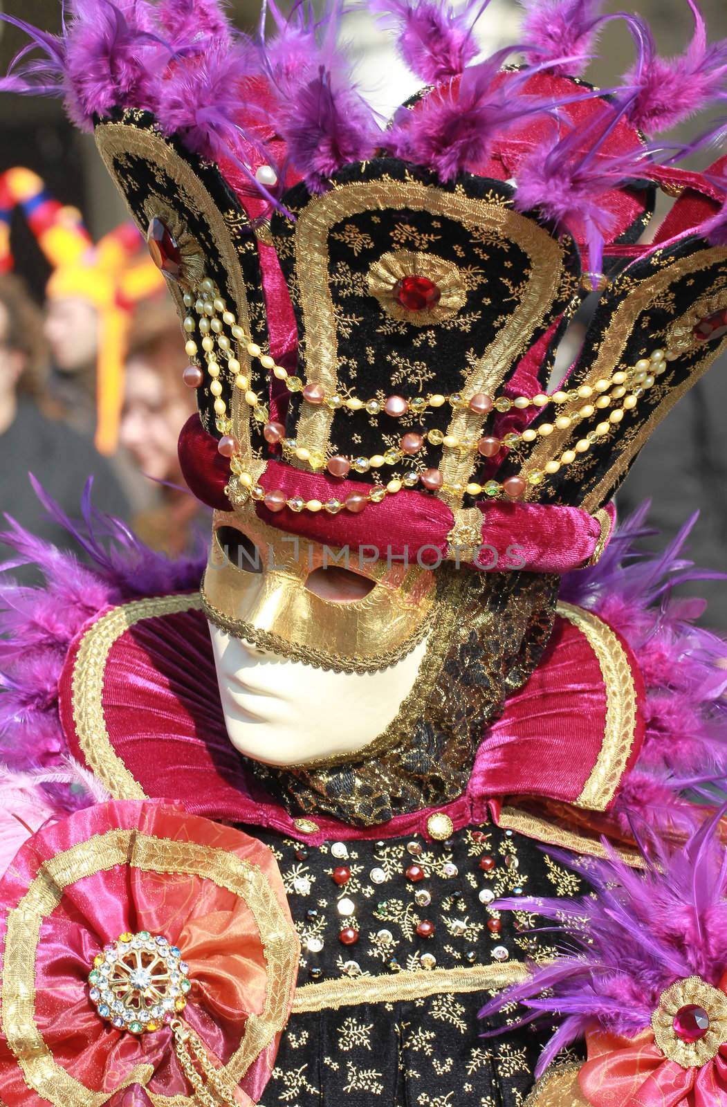   Beautiful mask in Venice, Italy