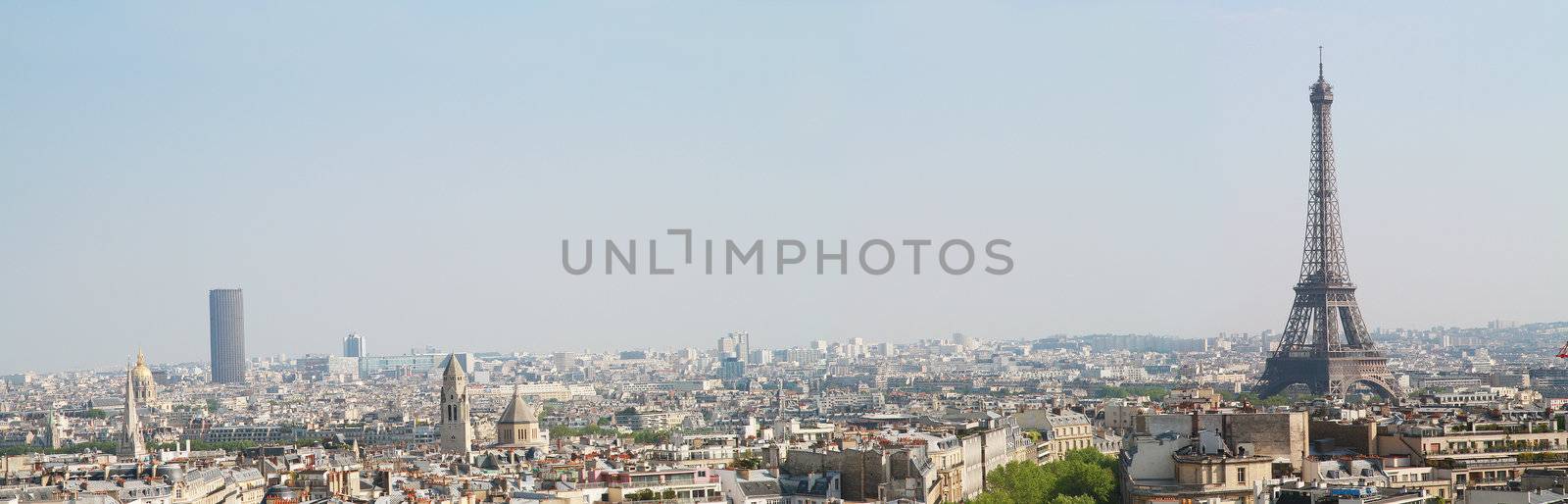 Paris, panoramic view 