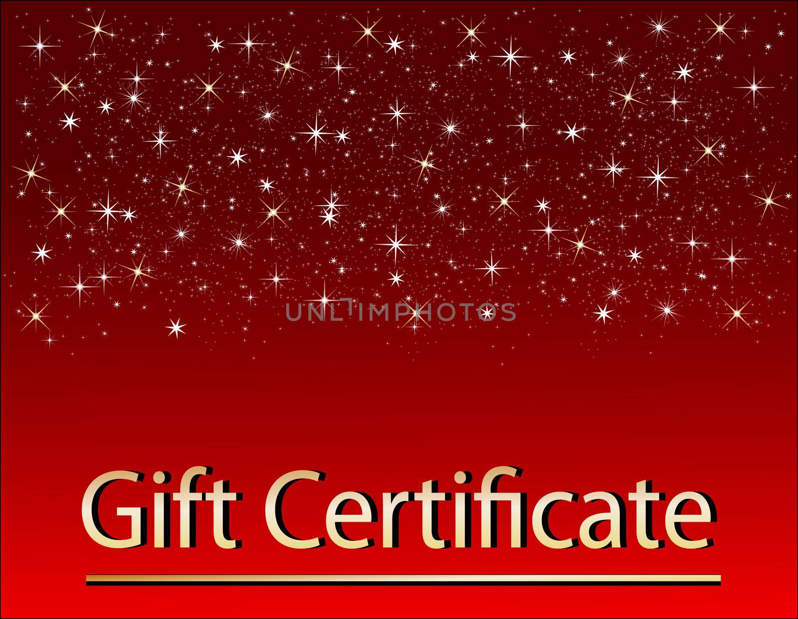 Christmas Gift Certificate by peromarketing