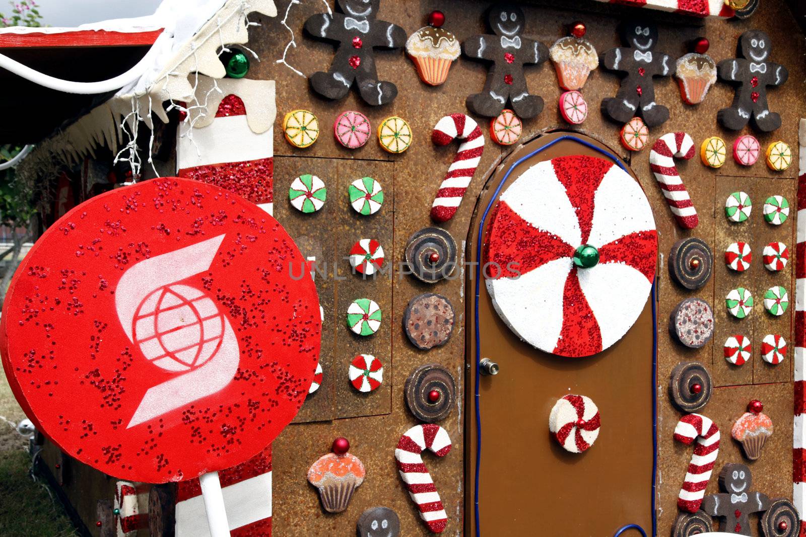 Scotiabank's Gingerbread House located in Emanipation Park in Kingston, Jamaica.