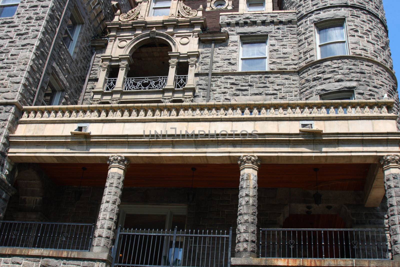 boldt castle 1000 islands porch and exterior